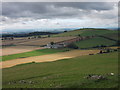 View to Homebyres from Hume Castle