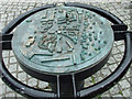 Bronze model of Cathedral Square