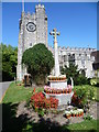 The war memorial in Chilham Churchyard