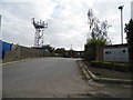 Entrance to industrial estate on Newyears Green Lane