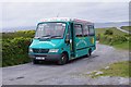 L8112 : Mercedes minibus by Na Seacht dTeampaill (Seven Churches), near Onaght, Inishmór (Árainn), Aran Islands, Co. Galway by P L Chadwick