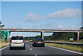 Footbridge over the A350