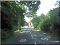 Burley Road junction with Burnt House Lane