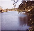 River Ribble above Waddow Hall weir, Clitheroe