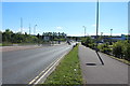 Road passing Silverburn Shopping Centre