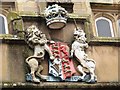 Lion and Unicorn on Carlisle station