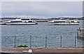 L8808 : Two ferry boats at Cill Rónáin (Kilronan), Inishmór, Aran Islands, Co. Galway by P L Chadwick