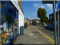 Looking into Cherry Orchard from Station Road