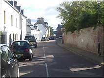 NH7867 : A view along the High Street in Cromarty by James Denham