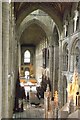 TL1998 : Inside Peterborough Cathedral looking west by Tiger