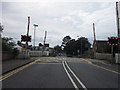 The level crossing on Belmont Road, Ayr