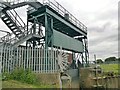 Water level regulation station, River Trent side