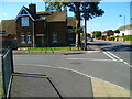 Junction of Spitfire Close with Common Road