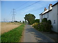 Eshcol Road and pylons