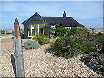 TR0917 : Prospect Cottage and Derek Jarman's garden, Dungeness by Marathon