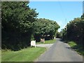 Entrance to holiday cottages at Downe