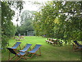 Garden at the Horse and Groom public house