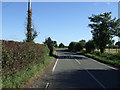 Road towards Caunton