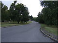 Entrance road to Belle Eau Park