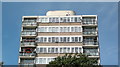 View of Maidstone House, Carmen Street from the green off Cordelia Street