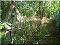 Footpath alongside West Park Hospital