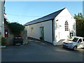 Car outside the parish hall