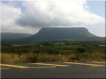 G6649 : N15 roadside near Grange, with Ben Bulben in the distance by Darrin Antrobus