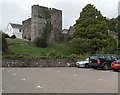 SO0428 : Brecon Castle and Castle Hotel, Brecon by Jaggery