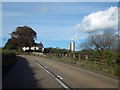 Lower Twitchen Farm on a bend in the A361