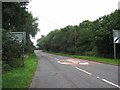 A442 road at Waters Upton near Telford, Shropshire