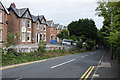 Houses on the A525