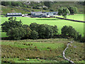 Farm and fields at Tal-y-mignedd