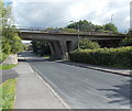 A4046 bridge over Rassau Road, Rassau