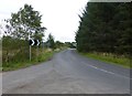 NZ0592 : Fontburn Reservoir turn-off by Russel Wills