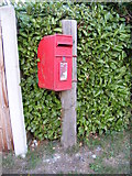 TM0981 : Hall Lane Postbox by Geographer