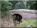 NY9393 : A former road bridge over Elsdon Burn by Stanley Howe