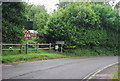 Entering Burwash, A265