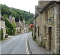 ST8477 : Castle Combe - The Street - view southwards by Rob Farrow