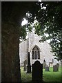 NY9393 : Churchyard of St Cuthbert's, Elsdon by Stanley Howe