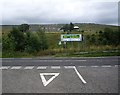 NY9291 : Junction of the Elsdon road with the A696 at Raylees by Stanley Howe