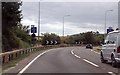 M5 becomes the A30 at junction 31