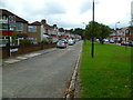 Looking into Lyndhurst Avenue