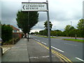 Looking west on Uxbridge Road from Lyndhurst Avenue