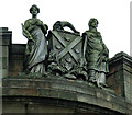 Sculpture on the Bank of Scotland building