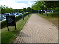 Pathway going west from Stockley Park Golf Course clubhouse