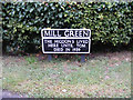 TM1384 : Mill Green sign by Geographer