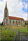 SU8586 : The Church of All Saints, Marlow by Dave Hitchborne