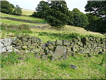SE0026 : Disused stile on Hebden Royd FP17 by Humphrey Bolton