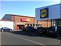 Car park at Lidl and Iceland, Londonderry