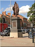 SK9135 : Statue of Frederick Tollemache, Grantham by David Dixon